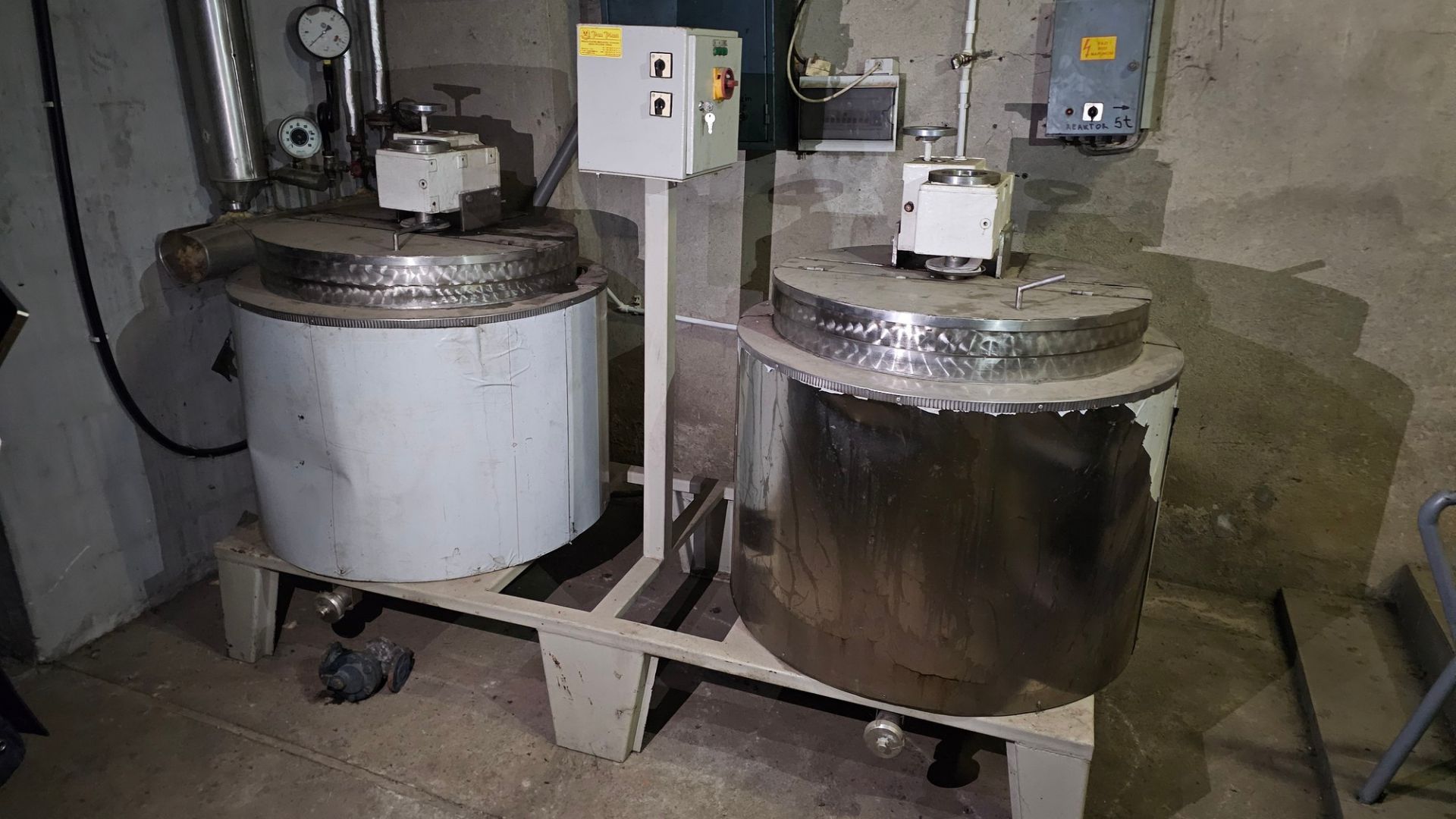Two Duplikators and Kettle with Agitator — Complete Set