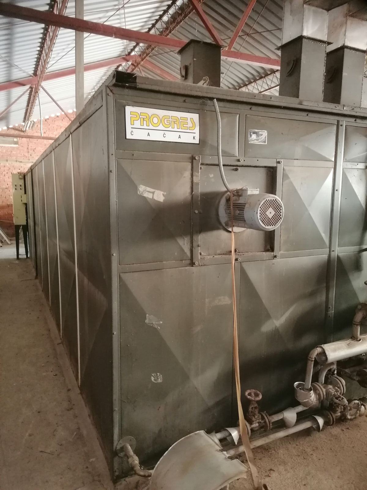 Chamber Dryer tip-S (PROGRES Čačak) — Hot-Water or Steam